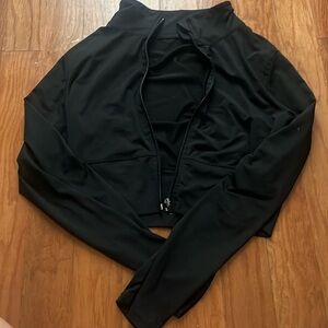 Cropped Athletic Jacket